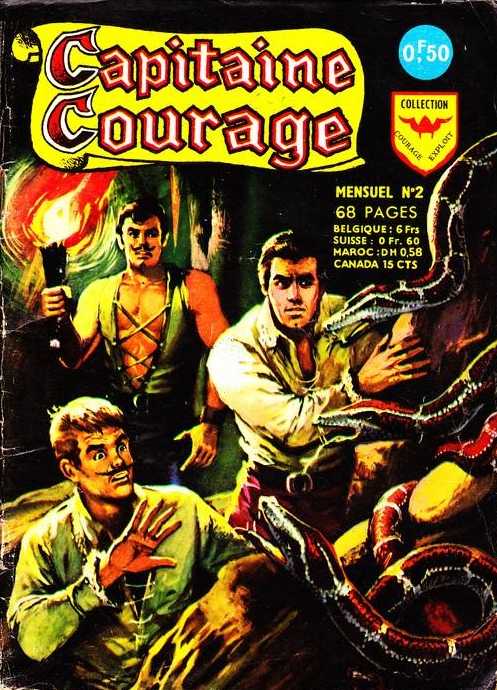 Scan de la Couverture Capitaine Courage n 2